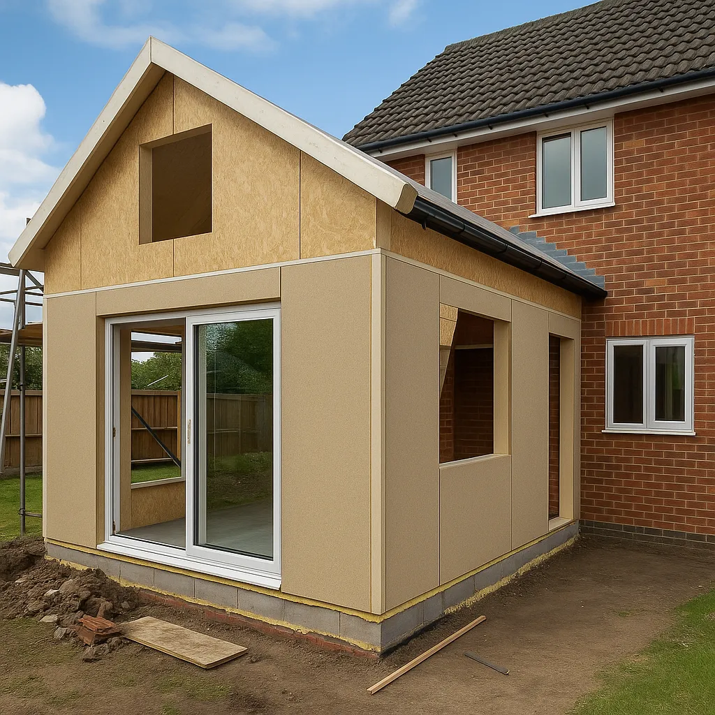 Extensii și Mansardări cu panouri SIP